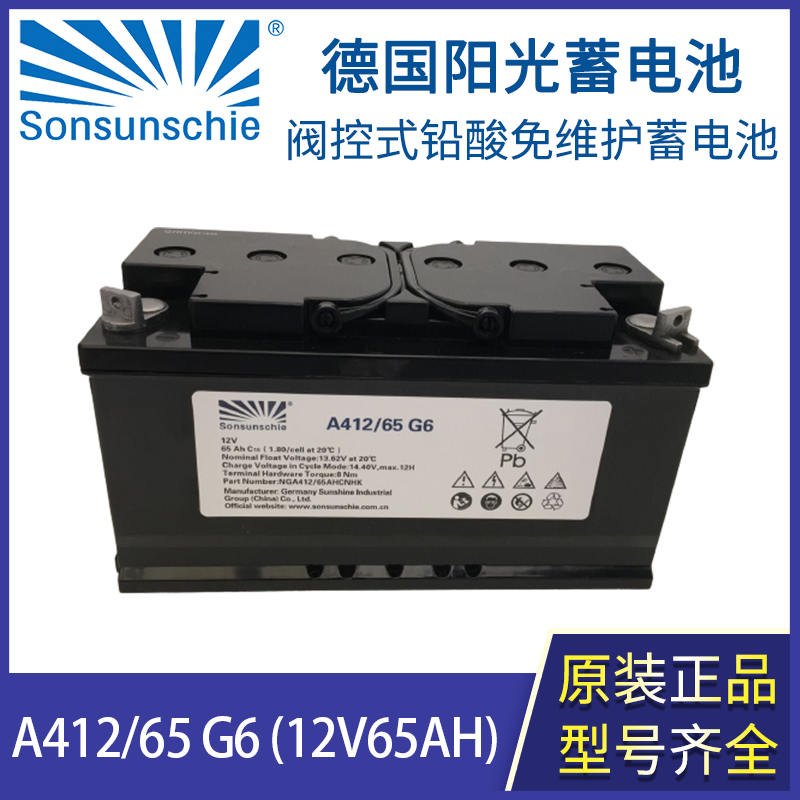 A412 65 G6 12V65AH